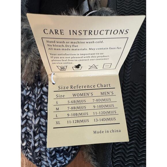 Memory Foam Slippers Hard Sole Ultra Soft Women’s 7-10 - Picture 5 of 7